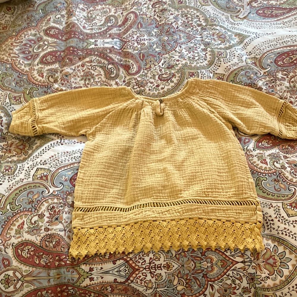 100% cotton tunic top